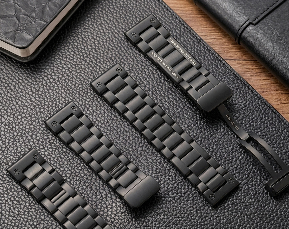 Titanium Pro Elite Band (Ultra premium scratch resistant metal)