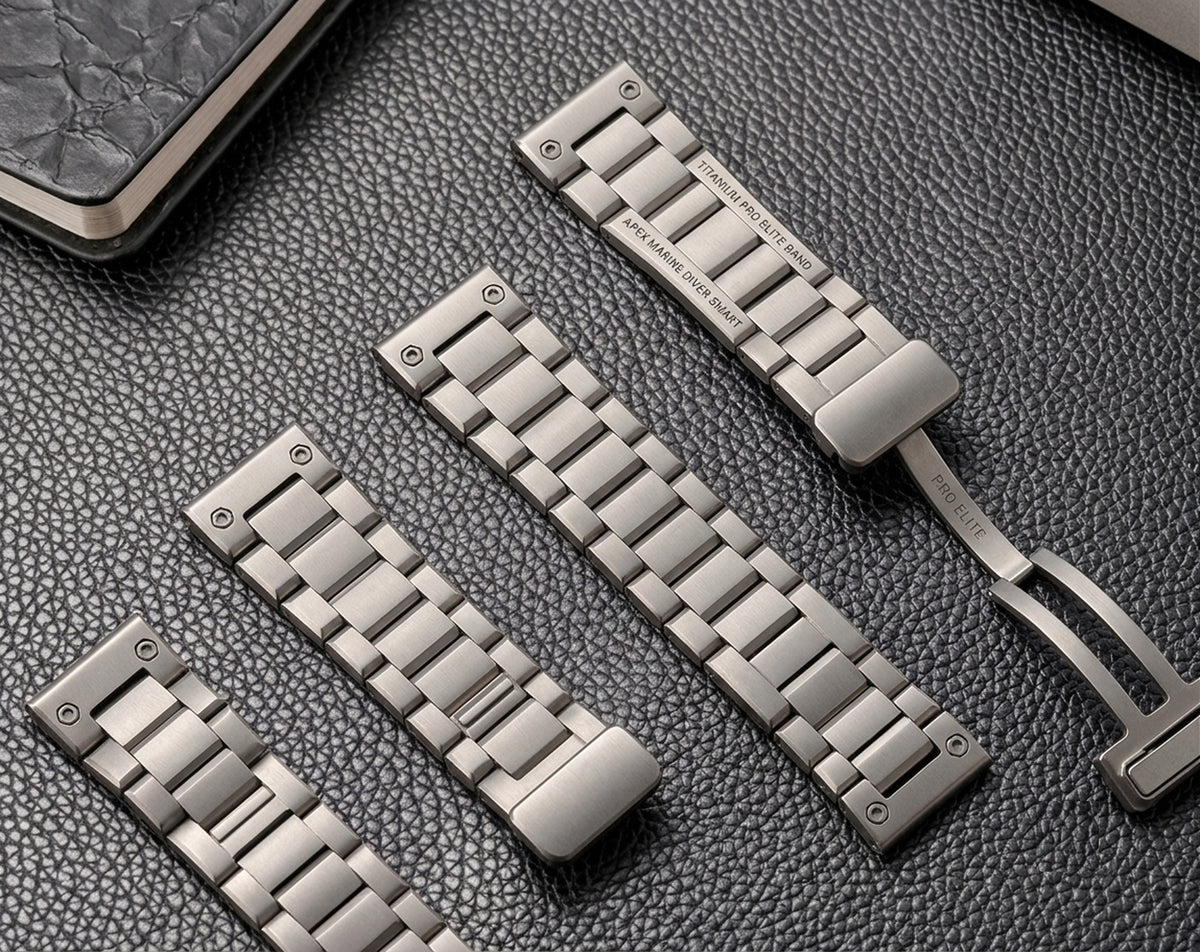 Titanium Pro Elite Band (Ultra premium scratch resistant metal)